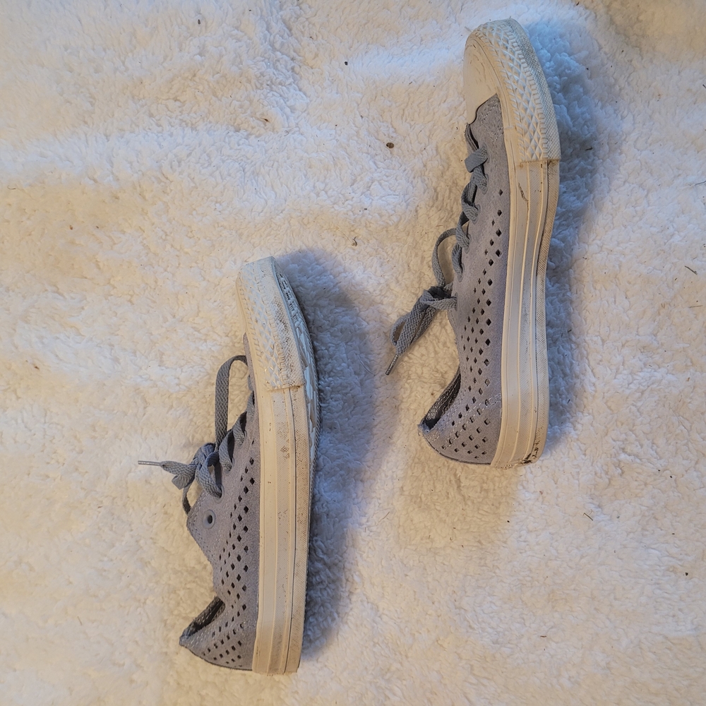 Kids Gray Sneakers